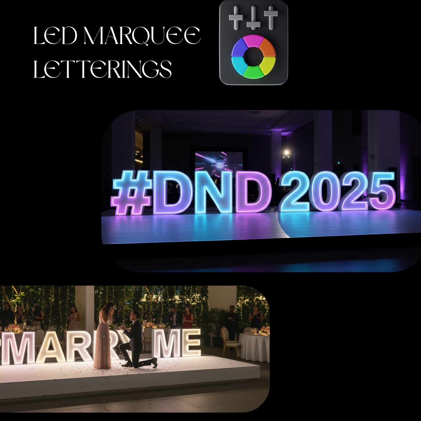 LED MARQUEE LETTERS